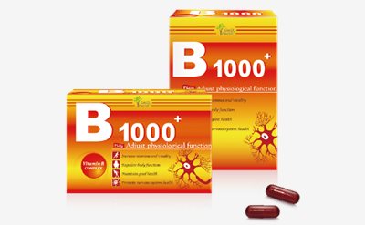 活力B1000+高單位綜合B群膠囊