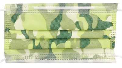 善存迷彩口罩-森野綠25入